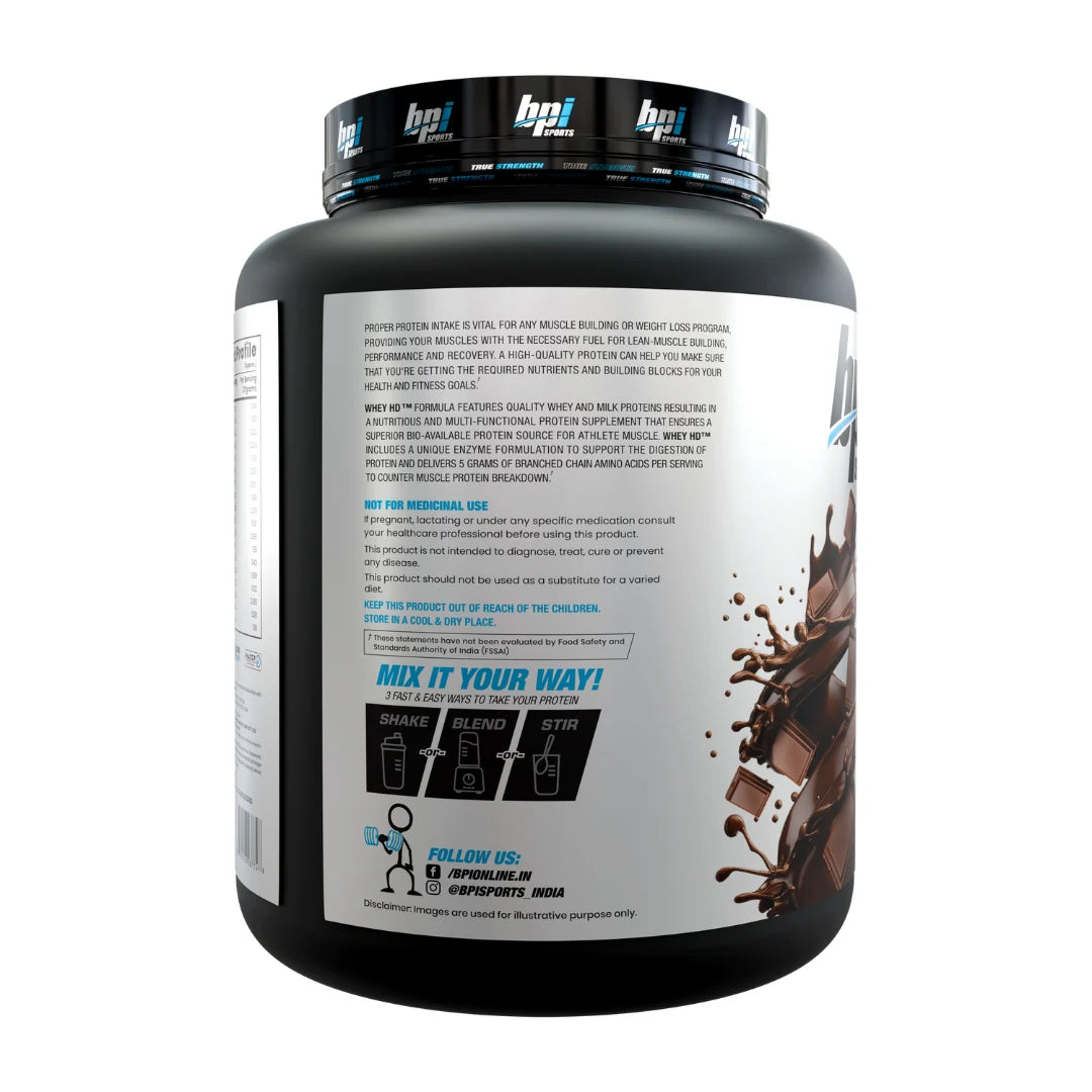 Bpi Sports Whey HD 2KG Classic Chocolate