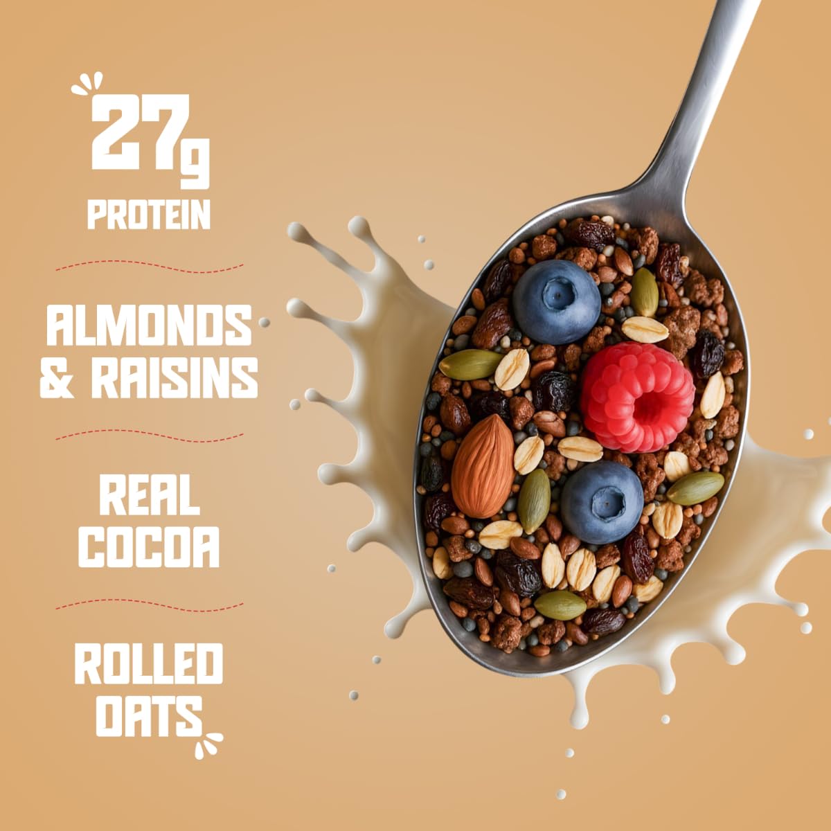 Doctor's Choice High Protein Oats 750g Dark Chocolate