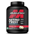 MuscleTech नाइट्रो-टेक व्हे प्रोटीन, 1.72kg (3.8lbs), वेनिला क्रीम, 30g प्रोटीन, 3g क्रिएटिन मोनोहाइड्रेट, 6.7g BCAA, परम मांसपेशी निर्माण सूत्र, शक्ति और प्रदर्शन में वृद्धि