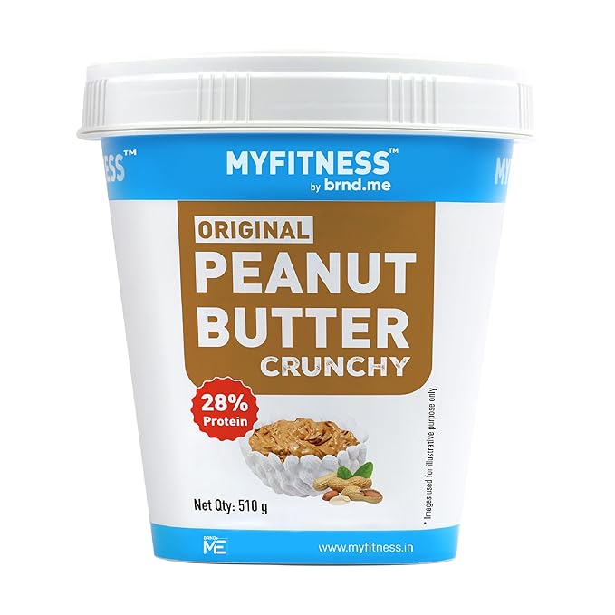 MYFITNESS ओरिजिनल पीनट बटर क्रंची 510g