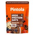 PINTOLA 26g High Protein Oats 1kg, Dark Chocolate, No Refined Sugar, with Almonds, Raisins, Pumpkin & Chia Seeds, 9.6g Fibre, Rolled Oats for Weight Loss, Breakfast Cereals | Gluten Free