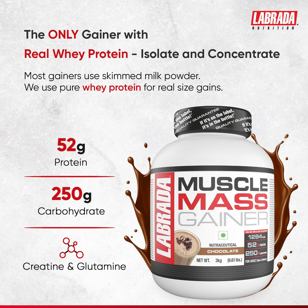 Labrada Muscle Mass 3kg Chocolate