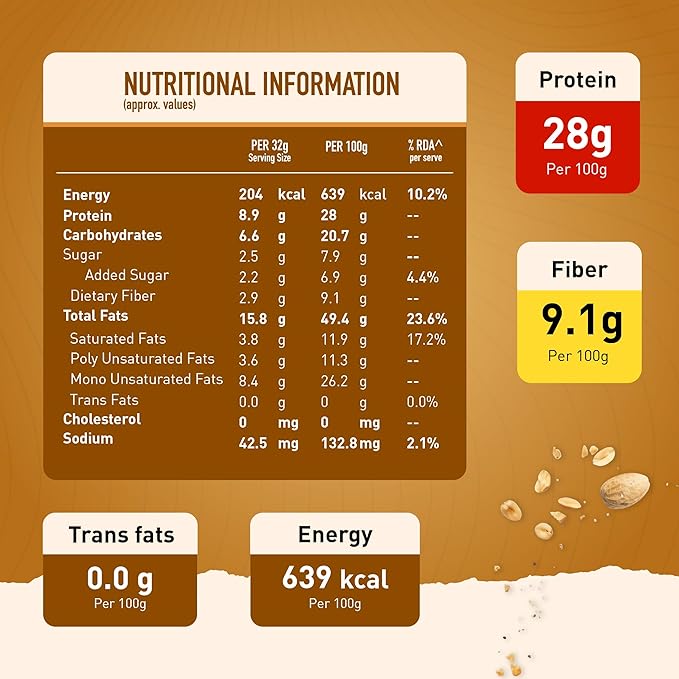 MYFITNESS ओरिजिनल पीनट बटर क्रंची 510g