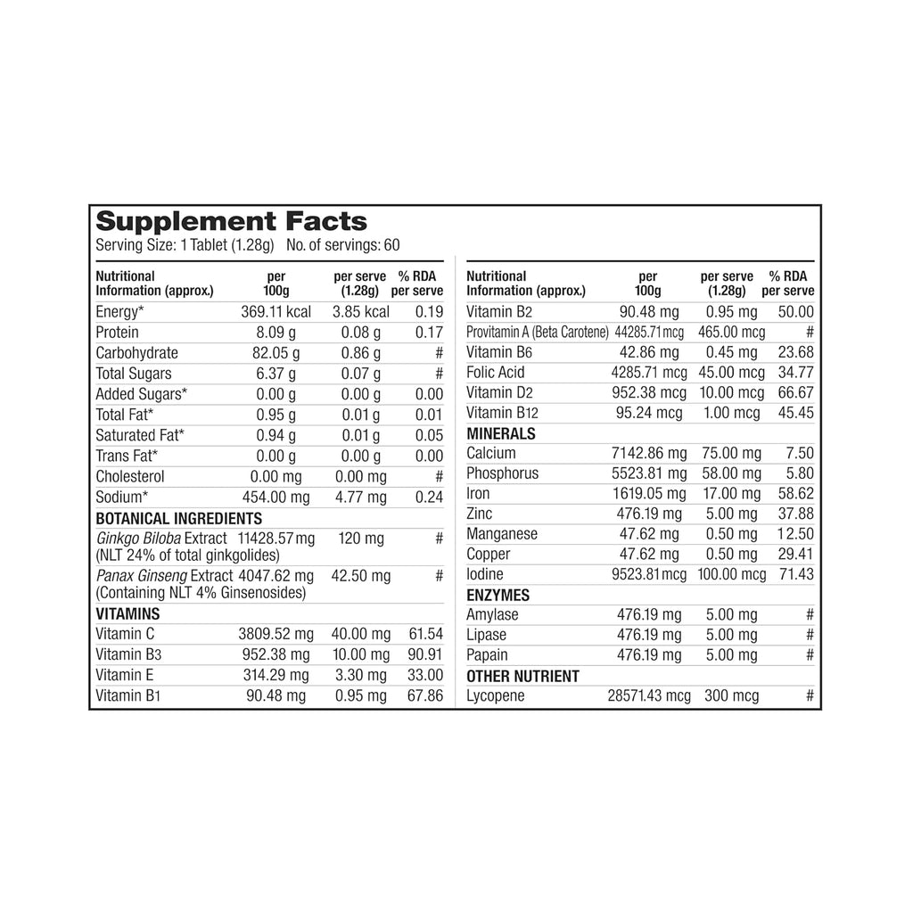 Labrada Daily Vitamin 60 tab