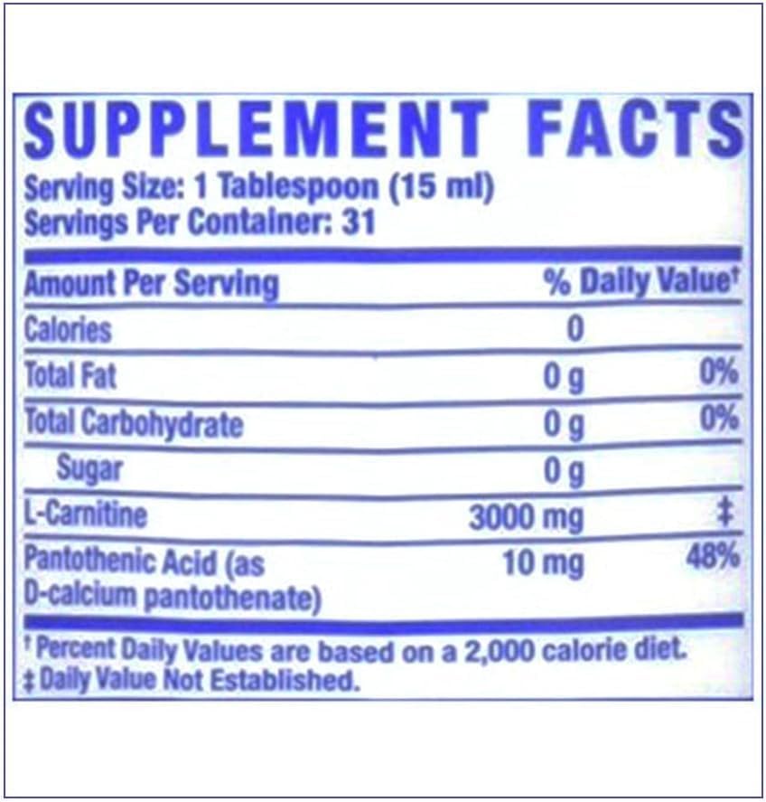 Ronnie Coleman Signature Series L-Carnitine 3000,Liquid Dietary Supplement,31 Servings (473.28 Ml Pack Of 1, Sour Apple)