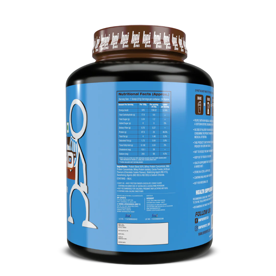 Bpi Sports Whey HD 2KG Cafe Mocha