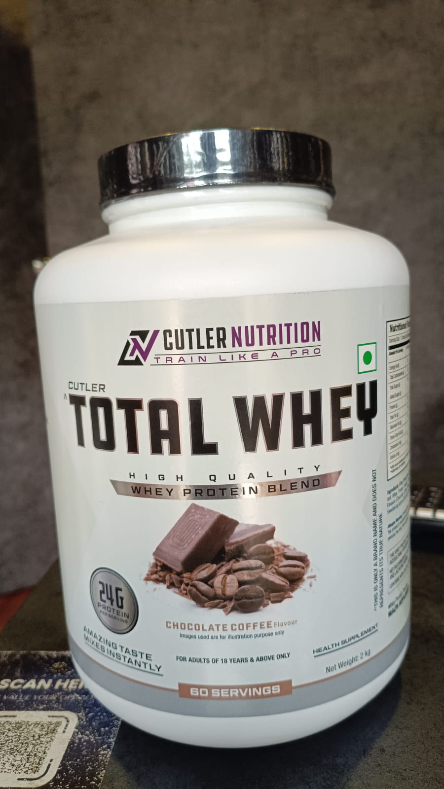 Cutler Nutrition Total Whey 2kg Chocolate Coffee