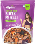 ALPINO 17g Protein-Rich Super Muesli Chocolate 750g