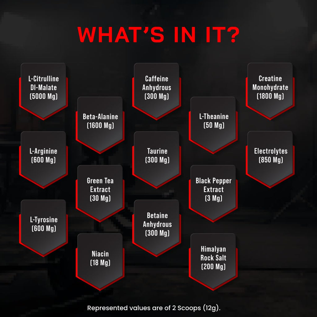 Bigmuscles Nutrition Freak Pre-Workout [30 Servings, Sex on the Beach] | Increased Energy, Strength, Mental Focus & Powerfull Pumps | 180 gm