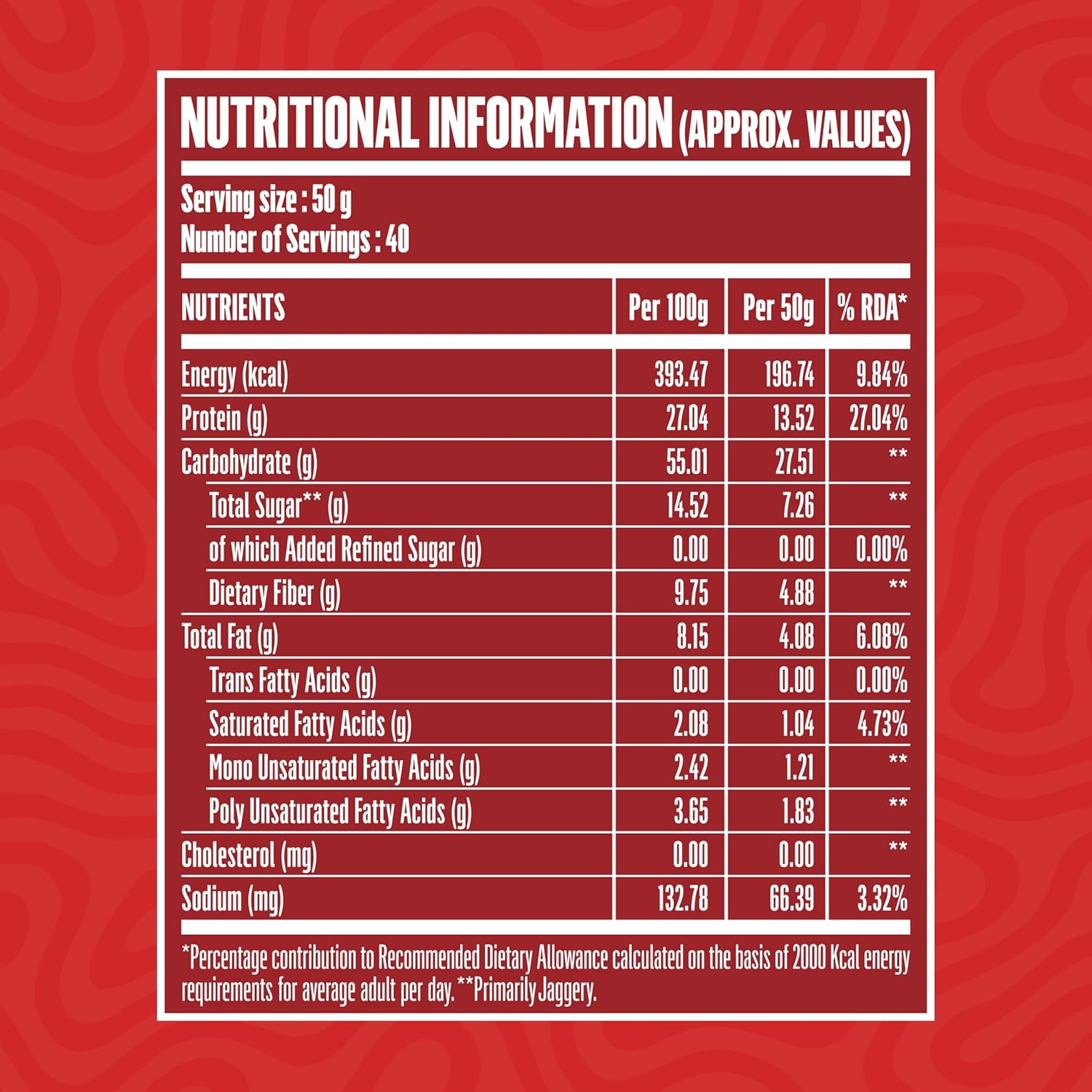 DOCTORS CHOICE Oats, High Protein Oats, 27g Pure Protein Breakfast Cereals, Jaggery Sweetened, Rich in Fiber, No Additives and 0g Sugar 2 Kg, Dark Choco Berry