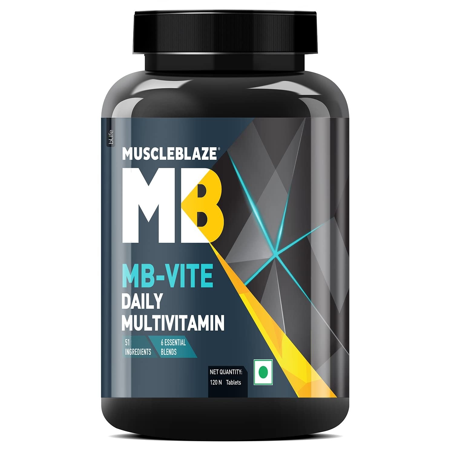 Test_MuscleBlaze MB-Vite MultiVitamins - 120 Tabs