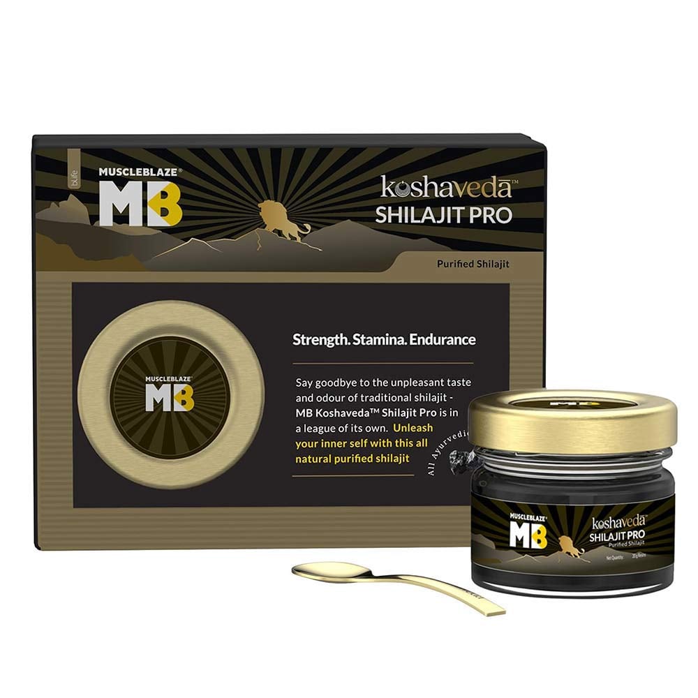 MuscleBlaze Koshaveda Shilajit Pro 20g