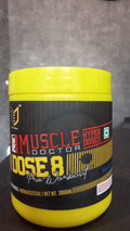 Muscle Doctor DOSE 8 PRE WORKOUT BCAA | 300 g | 60 SERVINGS  BLUBEBERRY