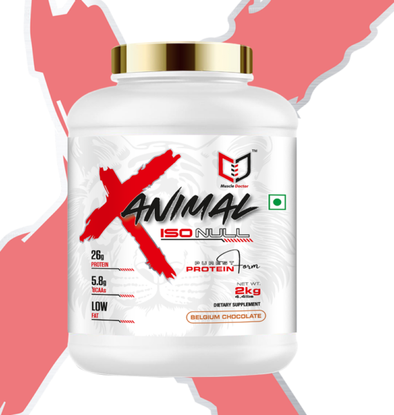 Muscle Doctor ANIMAL ISO NULL Whey Protein (2 kg, belgium chocolate)