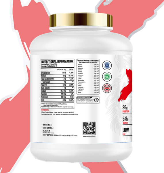 Muscle Doctor ANIMAL ISO NULL Whey Protein (2 kg, Belgium Chocolate)