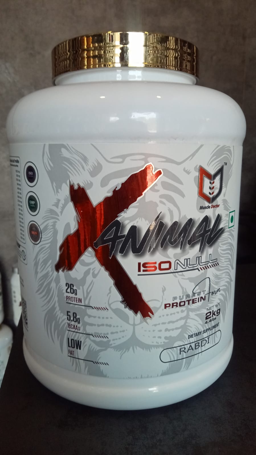 Muscle Doctor ANIMAL ISO NULL Whey Protein (2 kg, Rabdi)