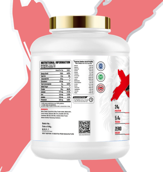 Muscle Doctor ANIMAL PRO Whey Protein (2 kg, malai kulfi)