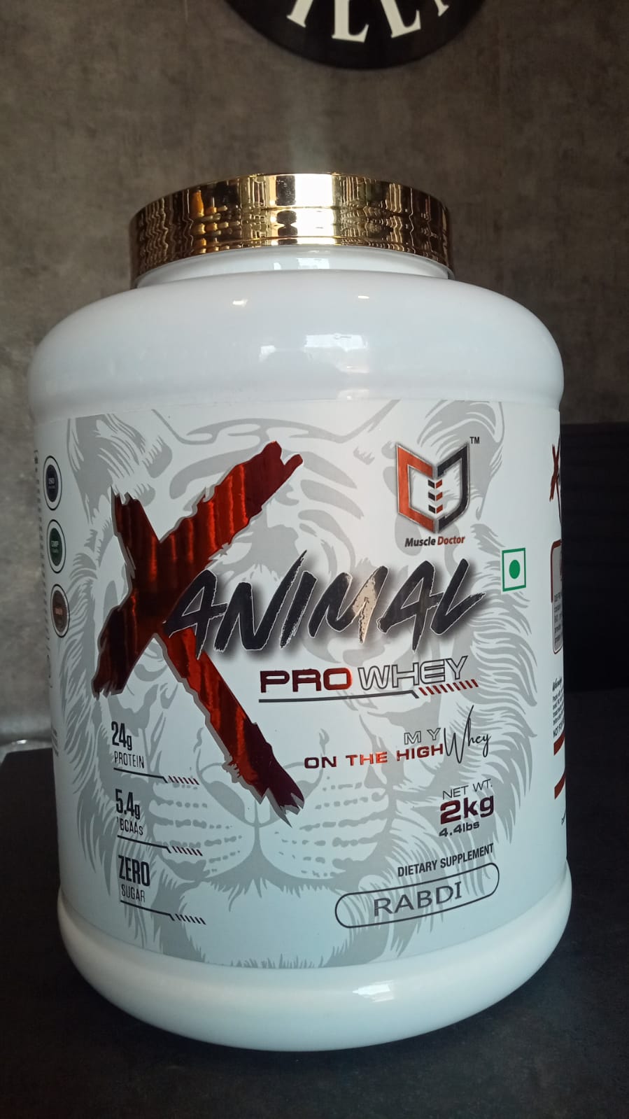 Muscle Doctor ANIMAL PRO Whey Protein (2 kg, rabdi)