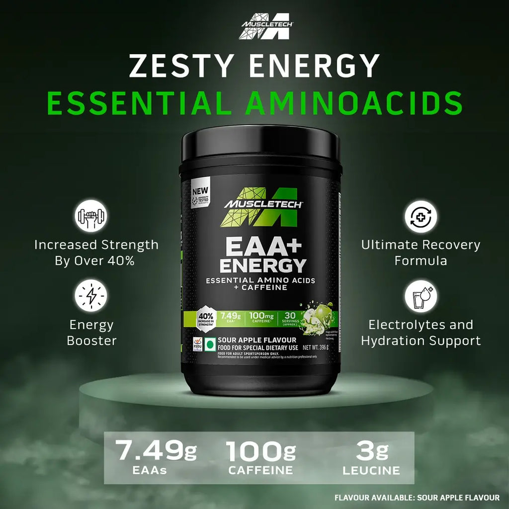 MuscleTech™ EAA+ Energy Amino Acid, Muscle Building, Recovery