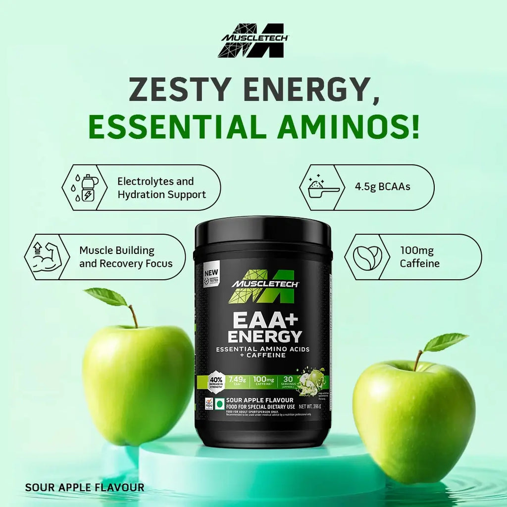 MuscleTech™ EAA+ Energy Amino Acid, Muscle Building, Recovery