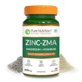 Pure Nutrition Zinc ZMA – 60 Veg Tablets | 800mg Zinc, Magnesium Aspartate & Vitamin B6 | Supports Muscle Recovery, Bone Strength & Deep Sleep | Boosts Energy, Testosterone & Immunity | Ideal for Athletes & Active Lifestyles