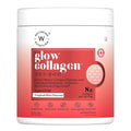 WELLBEING NUTRITION Glow Collagen With Glutathione|Collagen Supplements Marine Collagen Powder With SkinAx², Resveratrol, Bromelain & Goji Berry|250g - Tropical Bliss Flavor, 1 count, 25 servings