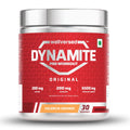 Dynamite Original Pre Workout For Men (30 Servings, Valencia Orange) For Focus & Energy Boost With 6500mg Citrulline Complex | Preworkout Supplements For Men - 420g