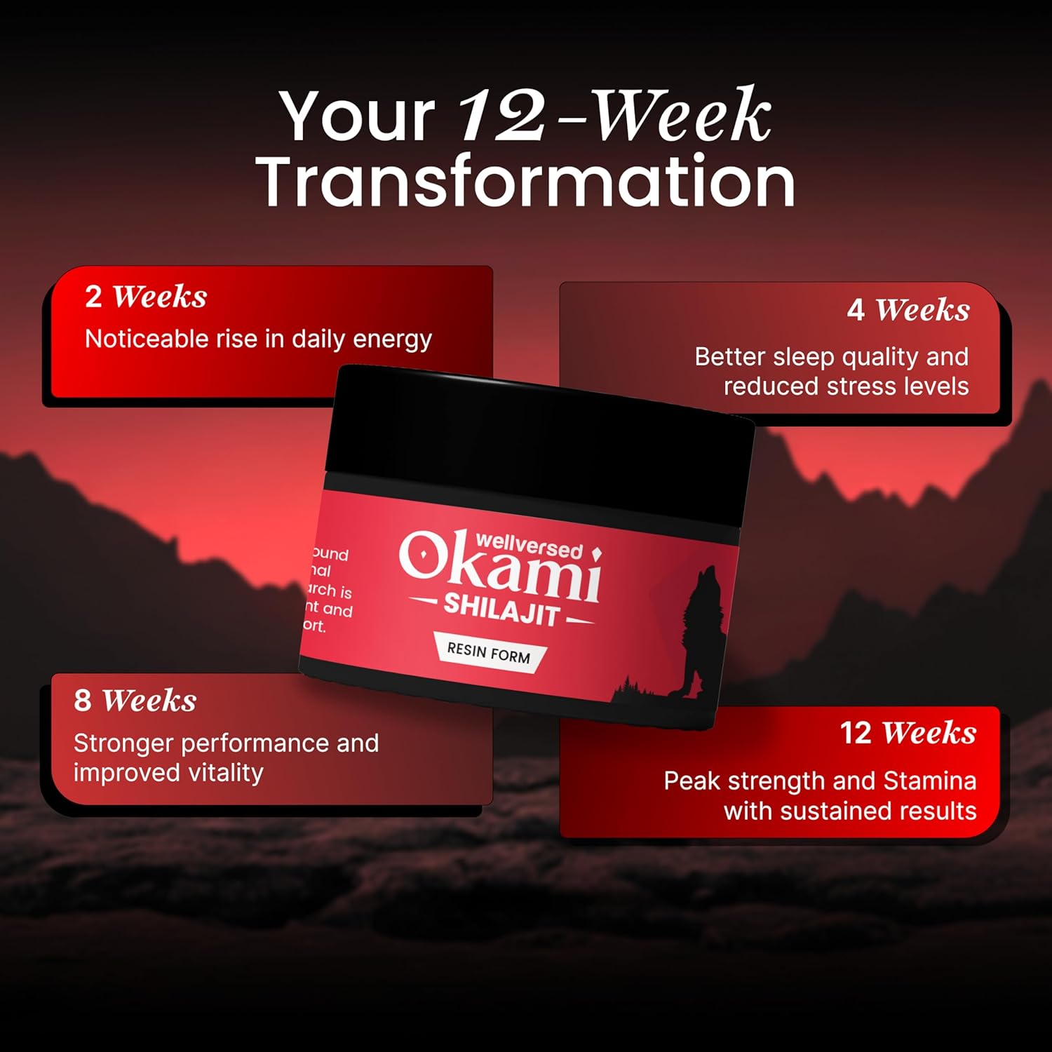 Himalayan Shilajit/Shilajeet Resin - 20g Authentic Himalayan Resin Rich In Fulvic Acid | Boosts Energy, Strength & Vitality | Supports Men’s Wellness & Performance | Shilajit For Men